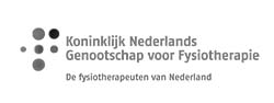 Logo van het Koninklijk Nederlandse Genootschap voor fysiotherapie